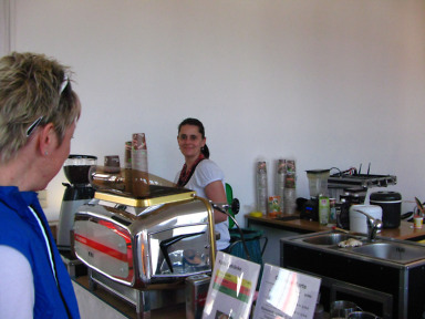 Bild von Health fair in Saalfeld with the best coffee in town